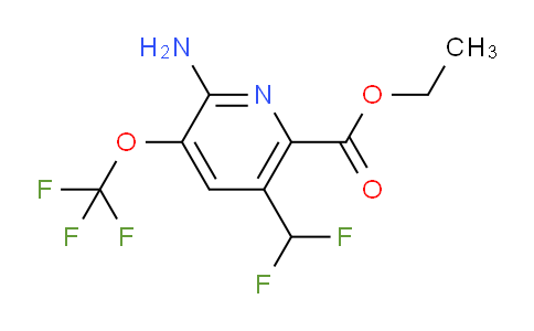AM188723 | 1803431-39-1 | Ethyl 2-amino-5-(difluoromethyl)-3-(trifluoromethoxy)pyridine-6-carboxylate