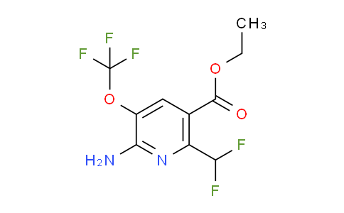 AM188726 | 1806236-22-5 | Ethyl 2-amino-6-(difluoromethyl)-3-(trifluoromethoxy)pyridine-5-carboxylate