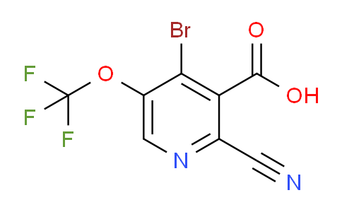 AM188727 | 1806155-77-0 | 4-Bromo-2-cyano-5-(trifluoromethoxy)pyridine-3-carboxylic acid