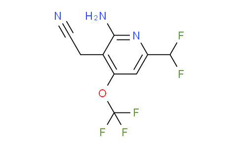 AM188731 | 1804392-04-8 | 2-Amino-6-(difluoromethyl)-4-(trifluoromethoxy)pyridine-3-acetonitrile