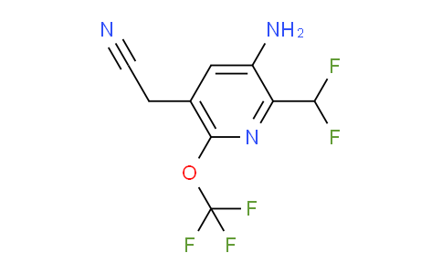 AM188736 | 1803657-98-8 | 3-Amino-2-(difluoromethyl)-6-(trifluoromethoxy)pyridine-5-acetonitrile
