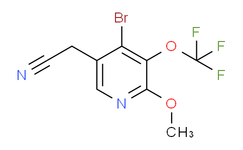 AM188744 | 1806087-75-1 | 4-Bromo-2-methoxy-3-(trifluoromethoxy)pyridine-5-acetonitrile