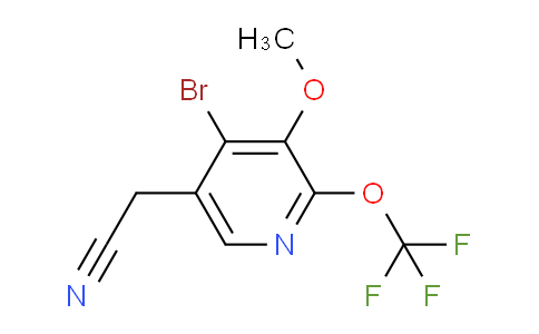 AM188747 | 1806221-31-7 | 4-Bromo-3-methoxy-2-(trifluoromethoxy)pyridine-5-acetonitrile