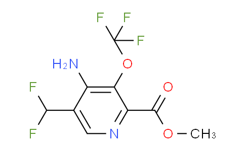 AM188751 | 1806001-97-7 | Methyl 4-amino-5-(difluoromethyl)-3-(trifluoromethoxy)pyridine-2-carboxylate