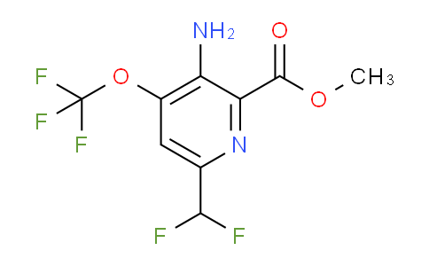 AM188754 | 1804392-66-2 | Methyl 3-amino-6-(difluoromethyl)-4-(trifluoromethoxy)pyridine-2-carboxylate