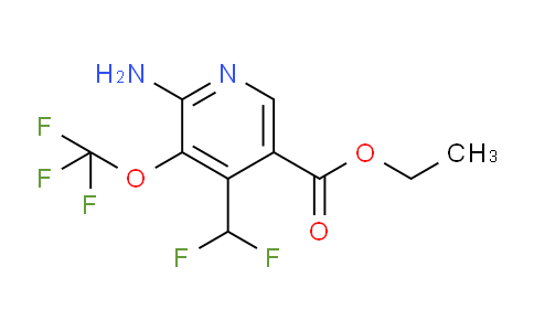 AM188759 | 1806137-79-0 | Ethyl 2-amino-4-(difluoromethyl)-3-(trifluoromethoxy)pyridine-5-carboxylate