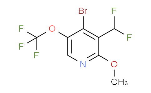 AM188763 | 1804599-08-3 | 4-Bromo-3-(difluoromethyl)-2-methoxy-5-(trifluoromethoxy)pyridine