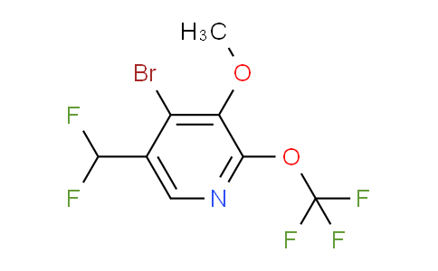 AM188766 | 1806094-12-1 | 4-Bromo-5-(difluoromethyl)-3-methoxy-2-(trifluoromethoxy)pyridine