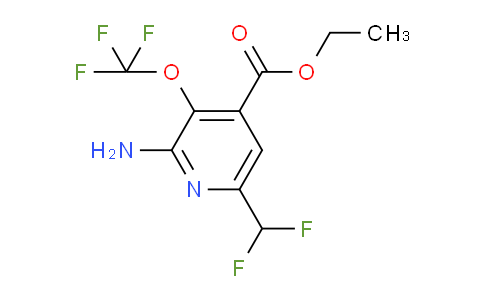 AM188768 | 1803991-42-5 | Ethyl 2-amino-6-(difluoromethyl)-3-(trifluoromethoxy)pyridine-4-carboxylate