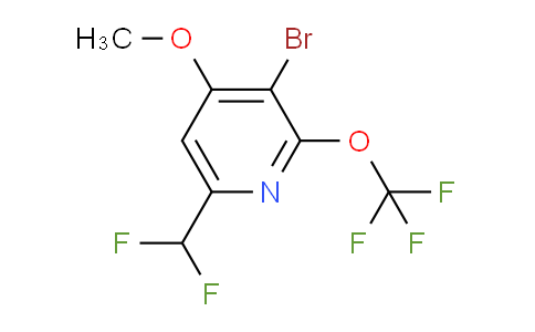 AM188769 | 1806143-18-9 | 3-Bromo-6-(difluoromethyl)-4-methoxy-2-(trifluoromethoxy)pyridine