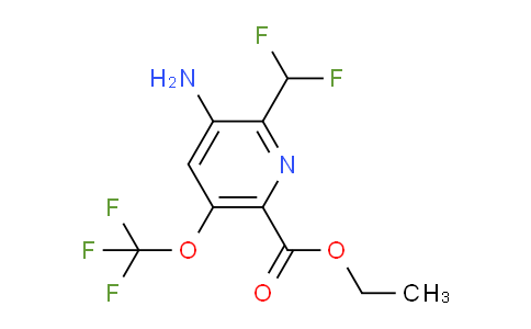 AM188774 | 1803431-41-5 | Ethyl 3-amino-2-(difluoromethyl)-5-(trifluoromethoxy)pyridine-6-carboxylate