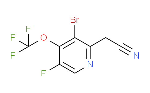AM188780 | 1806214-21-0 | 3-Bromo-5-fluoro-4-(trifluoromethoxy)pyridine-2-acetonitrile