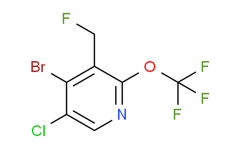 AM188788 | 1803994-56-0 | 4-Bromo-5-chloro-3-(fluoromethyl)-2-(trifluoromethoxy)pyridine