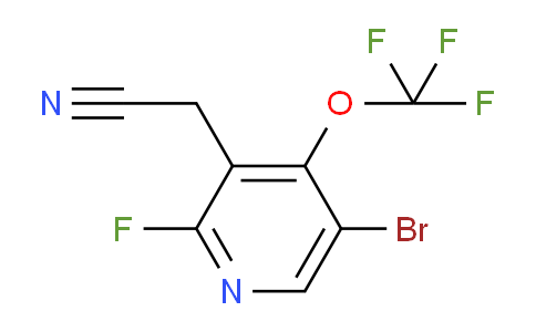 AM188789 | 1804383-14-9 | 5-Bromo-2-fluoro-4-(trifluoromethoxy)pyridine-3-acetonitrile