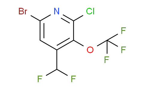 AM188807 | 1804378-16-2 | 6-Bromo-2-chloro-4-(difluoromethyl)-3-(trifluoromethoxy)pyridine