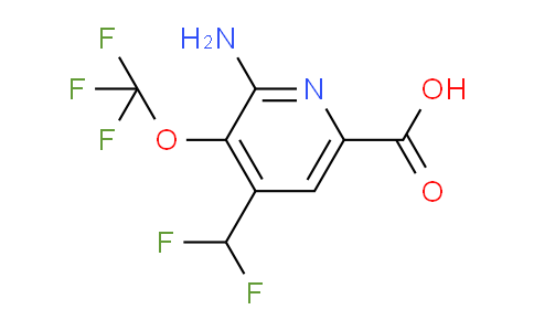 AM188810 | 1806136-16-2 | 2-Amino-4-(difluoromethyl)-3-(trifluoromethoxy)pyridine-6-carboxylic acid
