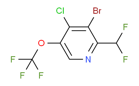 AM188811 | 1804378-27-5 | 3-Bromo-4-chloro-2-(difluoromethyl)-5-(trifluoromethoxy)pyridine
