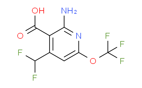 AM188812 | 1803602-88-1 | 2-Amino-4-(difluoromethyl)-6-(trifluoromethoxy)pyridine-3-carboxylic acid