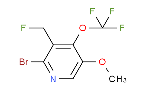 AM188813 | 1804598-59-1 | 2-Bromo-3-(fluoromethyl)-5-methoxy-4-(trifluoromethoxy)pyridine