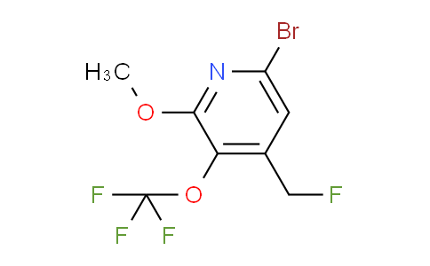 AM188822 | 1804576-09-7 | 6-Bromo-4-(fluoromethyl)-2-methoxy-3-(trifluoromethoxy)pyridine