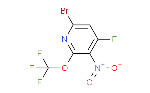 AM188823 | 1806174-69-5 | 6-Bromo-4-fluoro-3-nitro-2-(trifluoromethoxy)pyridine