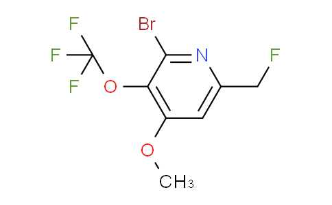 AM188828 | 1806078-81-8 | 2-Bromo-6-(fluoromethyl)-4-methoxy-3-(trifluoromethoxy)pyridine