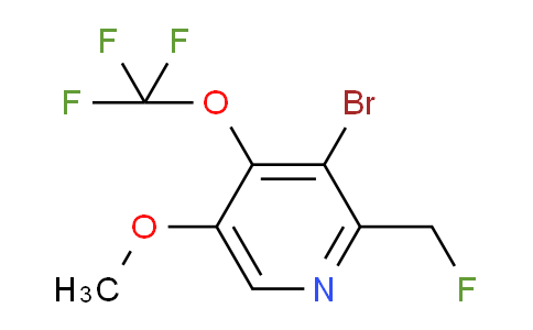AM188833 | 1804000-16-5 | 3-Bromo-2-(fluoromethyl)-5-methoxy-4-(trifluoromethoxy)pyridine