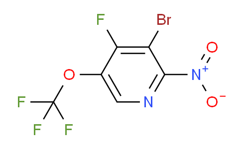 AM188836 | 1806111-64-7 | 3-Bromo-4-fluoro-2-nitro-5-(trifluoromethoxy)pyridine
