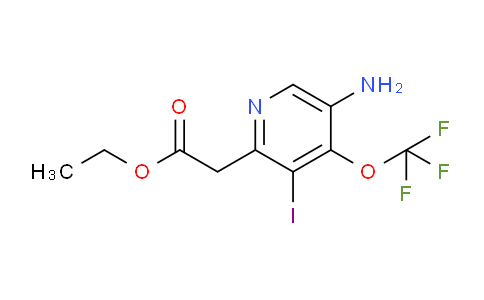 AM18884 | 1804388-45-1 | Ethyl 5-amino-3-iodo-4-(trifluoromethoxy)pyridine-2-acetate