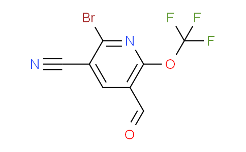 AM188849 | 1804573-86-1 | 2-Bromo-3-cyano-6-(trifluoromethoxy)pyridine-5-carboxaldehyde