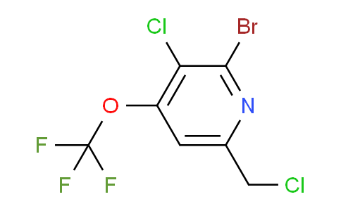 AM188850 | 1804639-76-6 | 2-Bromo-3-chloro-6-(chloromethyl)-4-(trifluoromethoxy)pyridine
