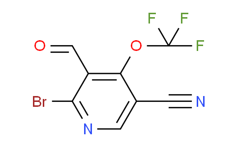 AM188854 | 1806230-16-9 | 2-Bromo-5-cyano-4-(trifluoromethoxy)pyridine-3-carboxaldehyde