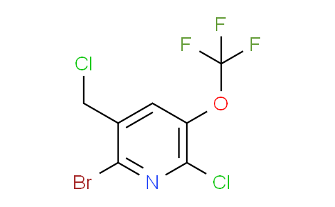 AM188856 | 1806172-66-6 | 2-Bromo-6-chloro-3-(chloromethyl)-5-(trifluoromethoxy)pyridine