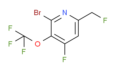AM188858 | 1806024-70-3 | 2-Bromo-4-fluoro-6-(fluoromethyl)-3-(trifluoromethoxy)pyridine
