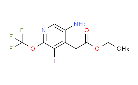 AM18886 | 1803643-10-8 | Ethyl 5-amino-3-iodo-2-(trifluoromethoxy)pyridine-4-acetate