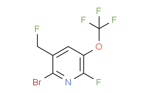 AM188861 | 1804677-51-7 | 2-Bromo-6-fluoro-3-(fluoromethyl)-5-(trifluoromethoxy)pyridine