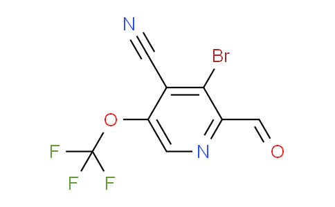 AM188862 | 1804558-31-3 | 3-Bromo-4-cyano-5-(trifluoromethoxy)pyridine-2-carboxaldehyde