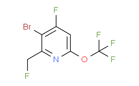 AM188869 | 1806114-74-8 | 3-Bromo-4-fluoro-2-(fluoromethyl)-6-(trifluoromethoxy)pyridine