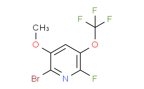 AM188876 | 1806108-54-2 | 2-Bromo-6-fluoro-3-methoxy-5-(trifluoromethoxy)pyridine