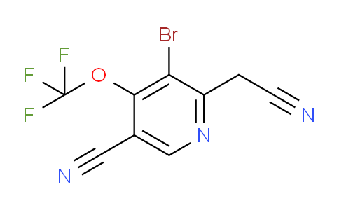 AM188881 | 1804571-84-3 | 3-Bromo-5-cyano-4-(trifluoromethoxy)pyridine-2-acetonitrile