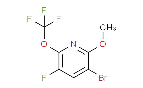AM188886 | 1803618-67-8 | 3-Bromo-5-fluoro-2-methoxy-6-(trifluoromethoxy)pyridine