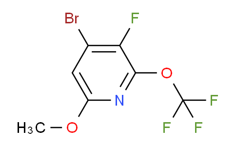 AM188893 | 1803668-77-0 | 4-Bromo-3-fluoro-6-methoxy-2-(trifluoromethoxy)pyridine