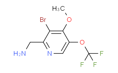 AM188895 | 1803997-56-9 | 2-(Aminomethyl)-3-bromo-4-methoxy-5-(trifluoromethoxy)pyridine