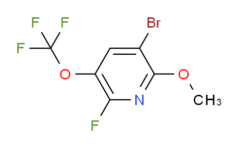 AM188897 | 1804579-94-9 | 3-Bromo-6-fluoro-2-methoxy-5-(trifluoromethoxy)pyridine