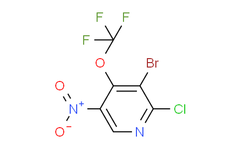 AM188911 | 1804650-55-2 | 3-Bromo-2-chloro-5-nitro-4-(trifluoromethoxy)pyridine