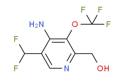AM188912 | 1803658-76-5 | 4-Amino-5-(difluoromethyl)-3-(trifluoromethoxy)pyridine-2-methanol