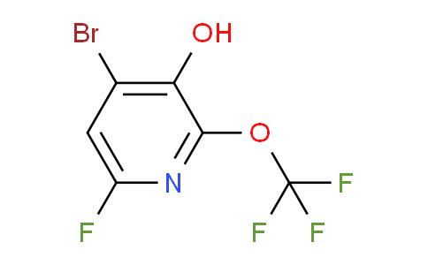 AM188918 | 1806107-15-2 | 4-Bromo-6-fluoro-3-hydroxy-2-(trifluoromethoxy)pyridine