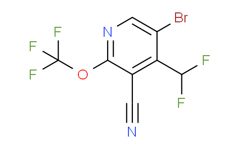 AM188919 | 1806013-59-1 | 5-Bromo-3-cyano-4-(difluoromethyl)-2-(trifluoromethoxy)pyridine