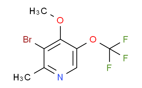 3-Bromo-4-methoxy-2-methyl-5-(trifluoromethoxy)pyridine