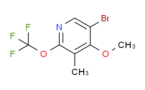 5-Bromo-4-methoxy-3-methyl-2-(trifluoromethoxy)pyridine